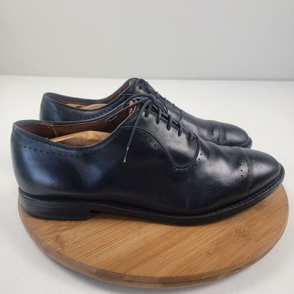 Allen‎ Edmonds 28556 Vernon Black Leather Oxford Dress Shoes Size 10 3E Wide main image 10
